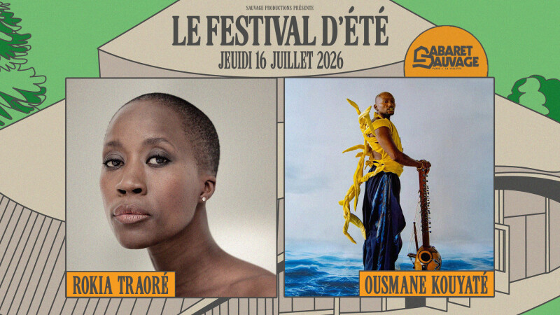 Festival d’Été au Cabaret Sauvage • Rokia Traoré I Ousmane Kouyaté