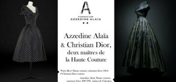 Azzedine Alaïa & Christian Dior