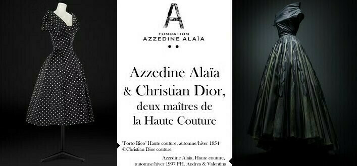 Azzedine Alaïa & Christian Dior