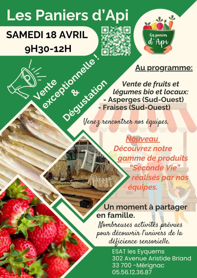 Fraises & Asperges Bio du Sud-Ouest - À Découvrir chez Les Paniers d’Api !