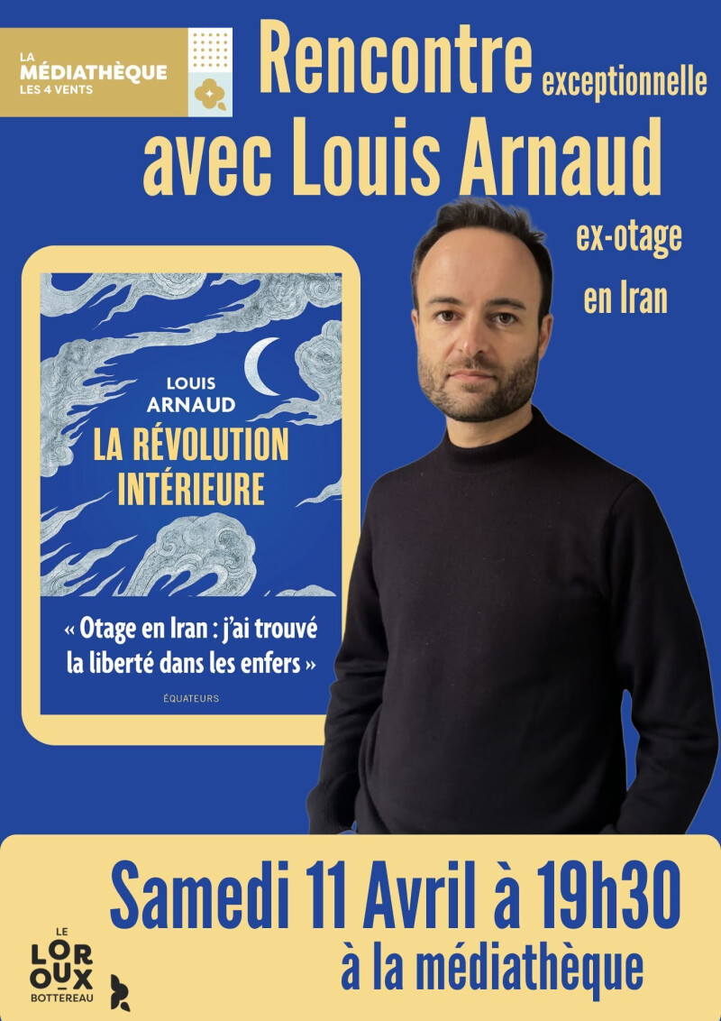 Accueil d'auteur : Louis Arnaux, ex-otage en Iran
