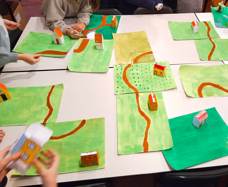 Atelier famille : dessine les jardins des plans-reliefs