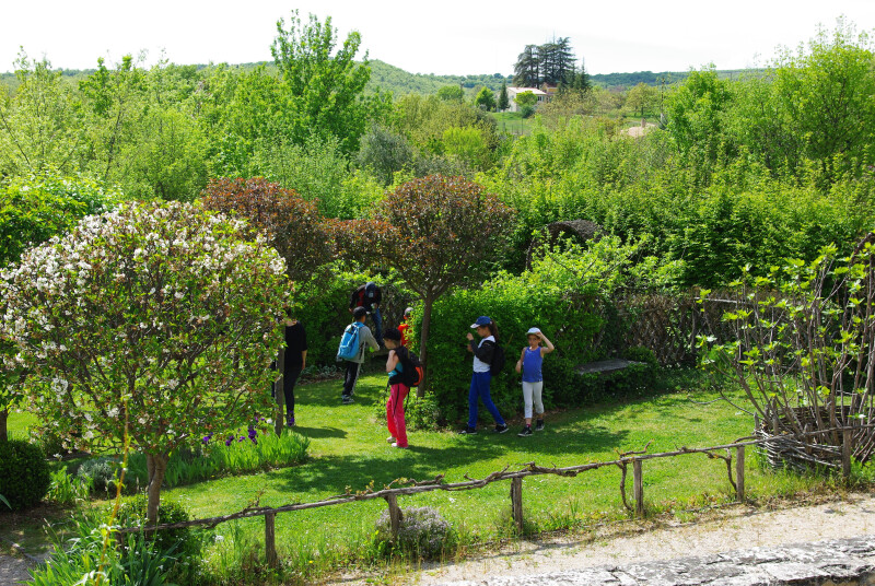 Visite jeu, les sens en action