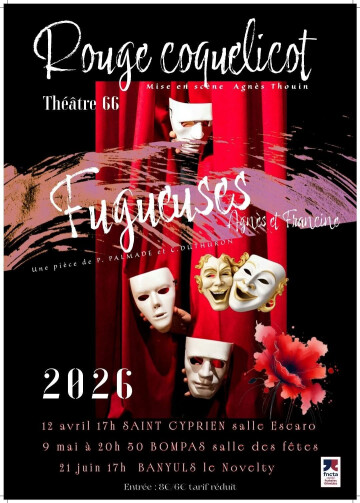Théâtre "Fugueuses" - Cie Rouge Coquelicot