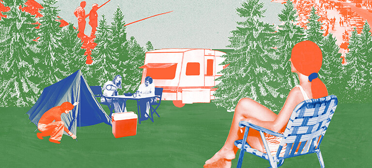 Visite contée exposition Le temps des vacances