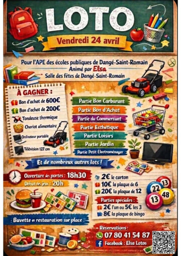 LOTO 24/04 - APE DES ÉCOLES PUBLIQUES