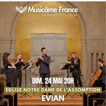 Concert à Evian : Bach, Vivaldi, Mozart, Caccini, Cantemir, Saint-Saëns
