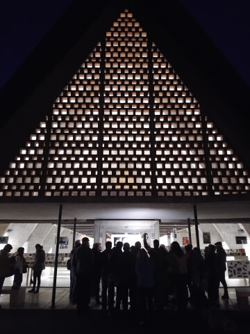 Nocturne de l’exposition « L’année de l’avalanche » – François Deladerrière