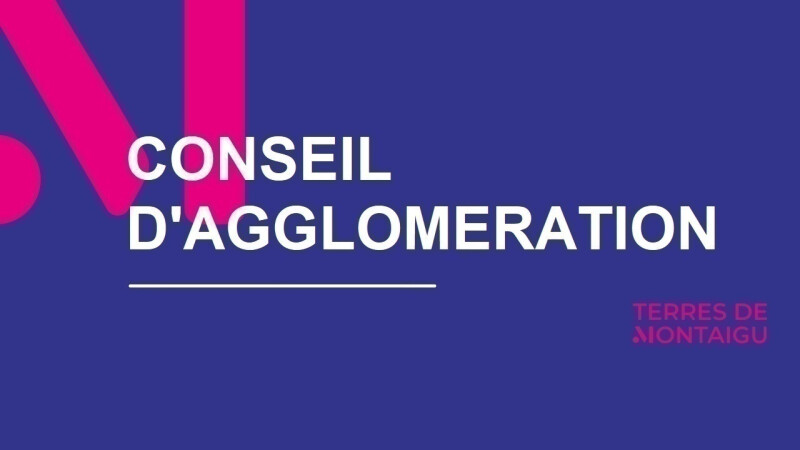 Conseil d'agglomération de Terres de Montaigu - Avril 2026