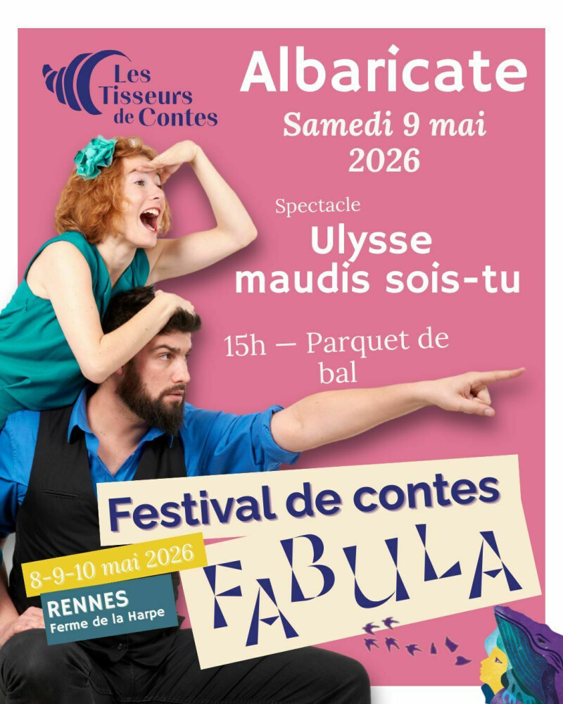 Spectacle chansigne "Ulysse maudis sois-tu" (9 mai 2026) – Albaricate | Festival Fabula