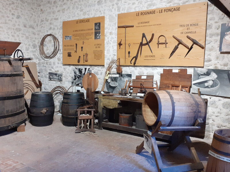 Visite du Musée de la Tonnellerie