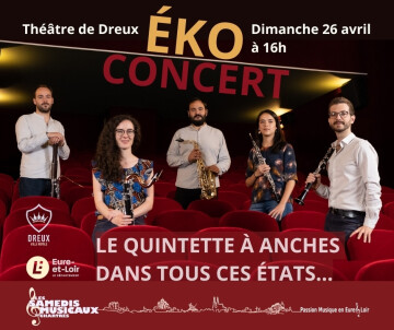Quintette Éko, le quintette à anches dans tous ces États