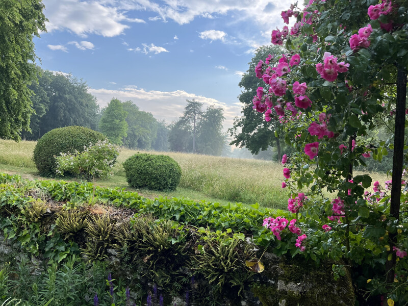 Visite du parc du Pavillon Saint Martin