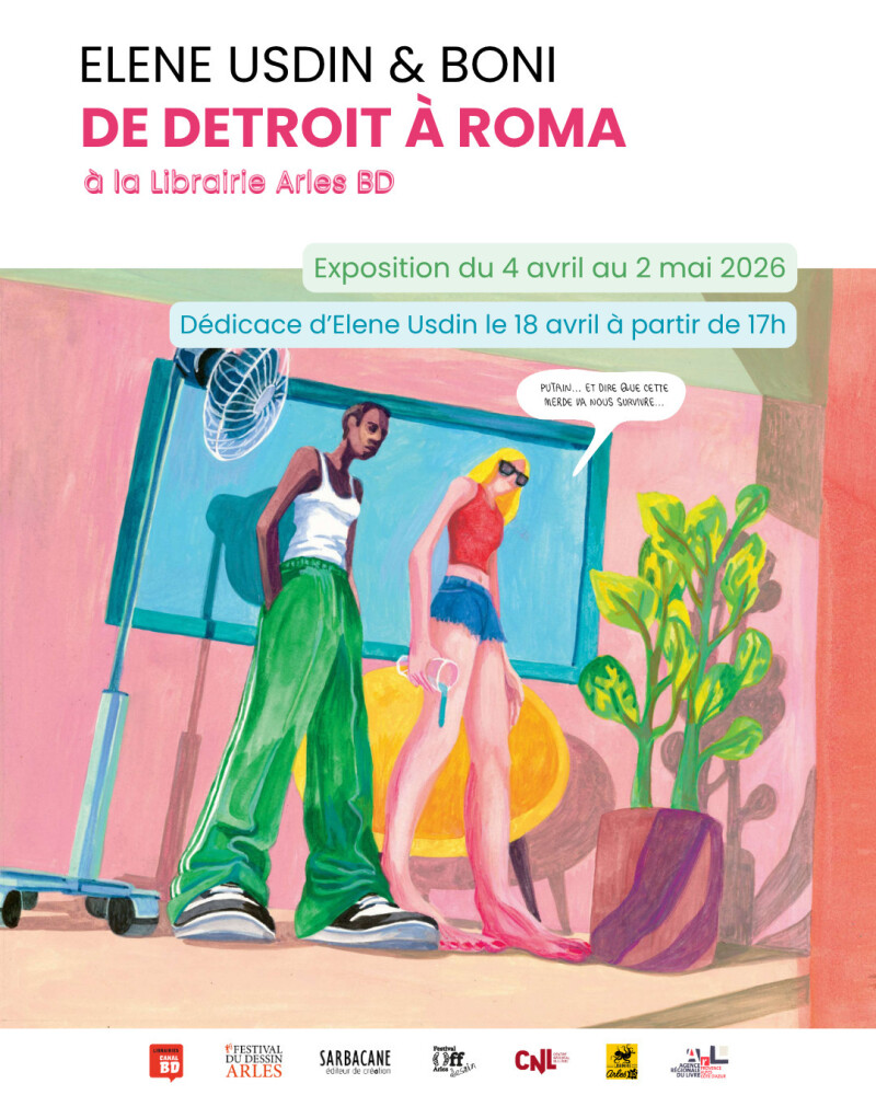 Detroit Roma / Dédicace d'Elene Usdin