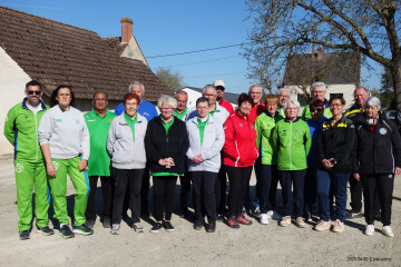 Championnat DISTRICT 45-41  -  DOUBLE MIXTE