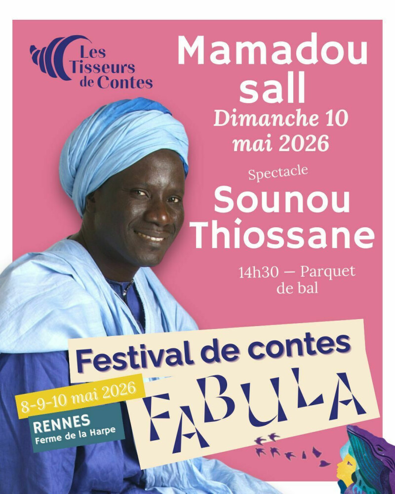 Spectacle "Sounou Thiossane" (10 mai 2026) – Mamadou Sall | Festival Fabula