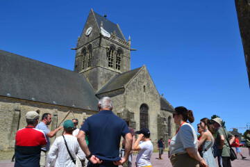 Visite guidée de la bataille de Sainte-Mère-Eglise