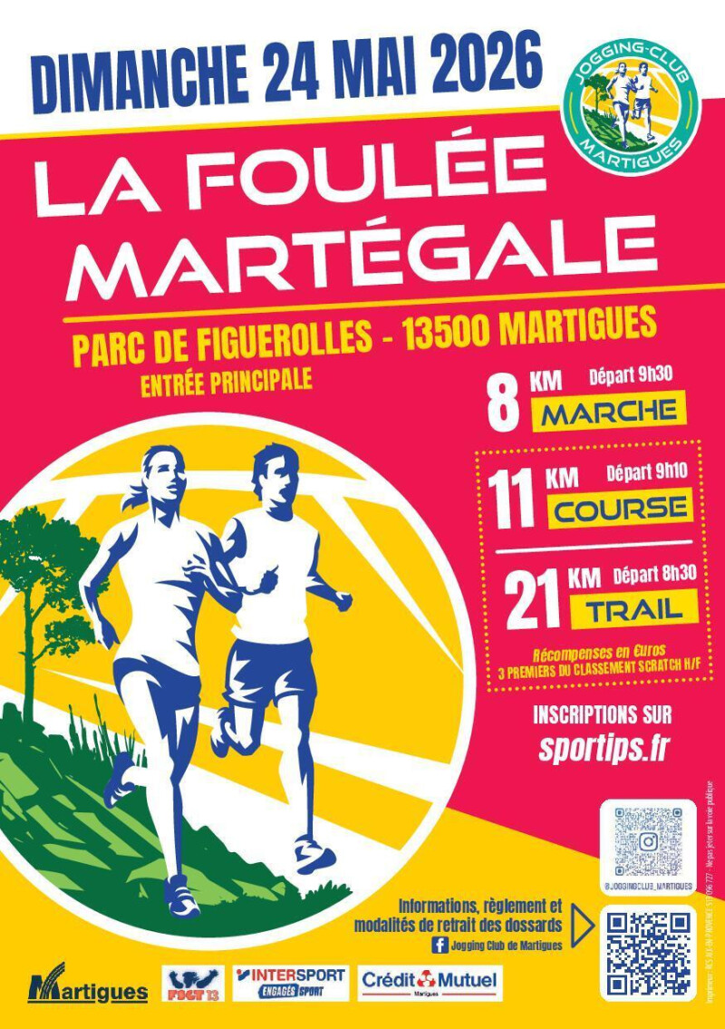 COURSE A PIED. La Foulée Martégale 2026