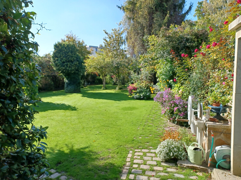 Visite d'un jardin à Dijon