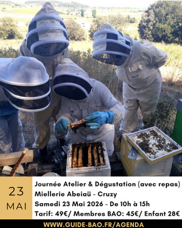 Stage Immersion au pays des abeilles à Cruzy