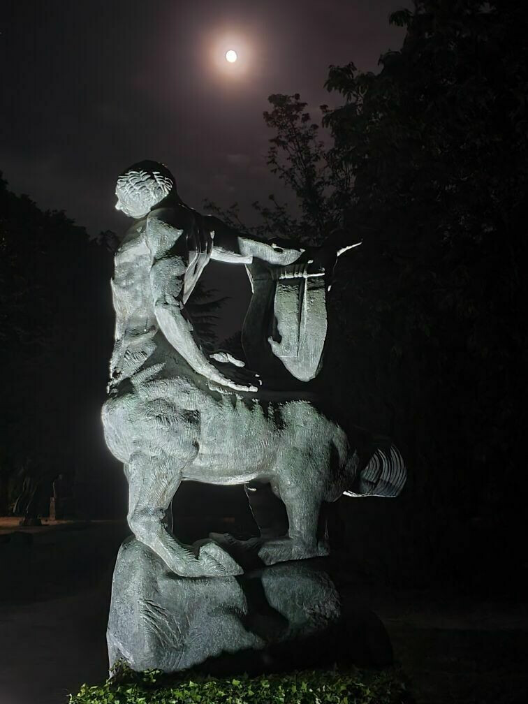 Mise en lumière d'une quinzaine de sculptures d'Antoine Bourdelle