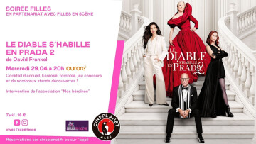 Soirée Filles avec projection du Diable s'Habille en Prada 2
