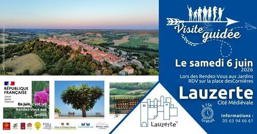 Visite guidée de Lauzerte
