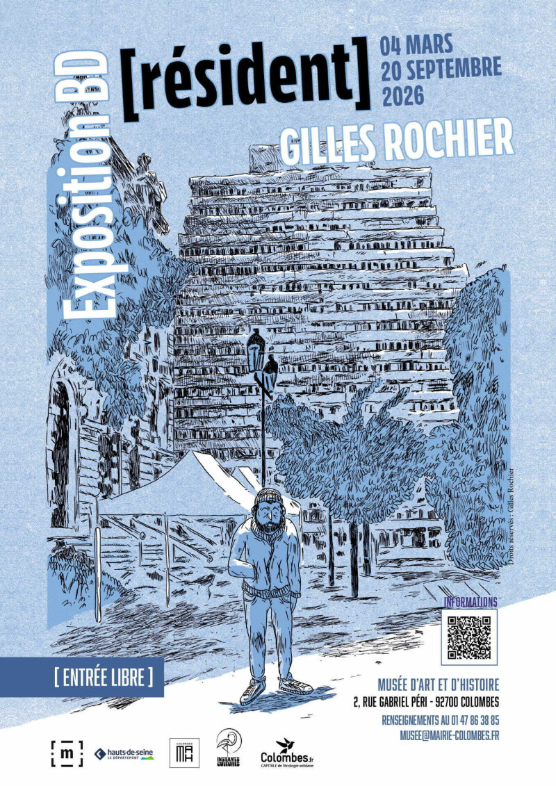 [résident] Exposition BD Gilles Rochier