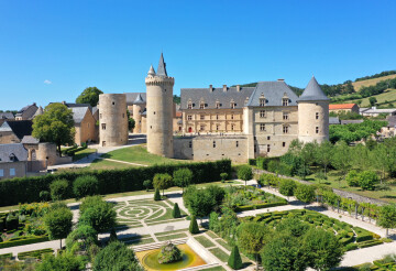 Château de Bournazel : visite guidée du jardin