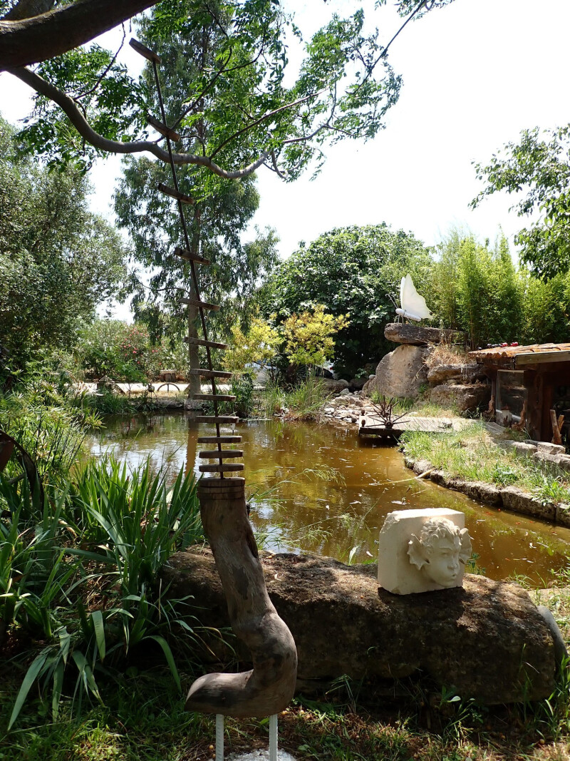 Visite du jardin Atelier Concorde et rencontre avec les artistes.