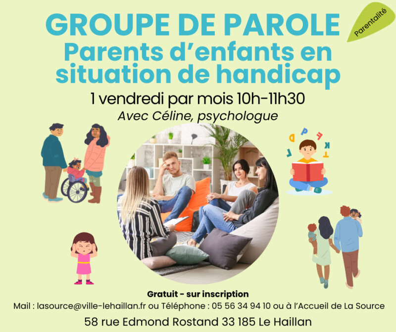 Café des parents d'enfants en situation de handicap
