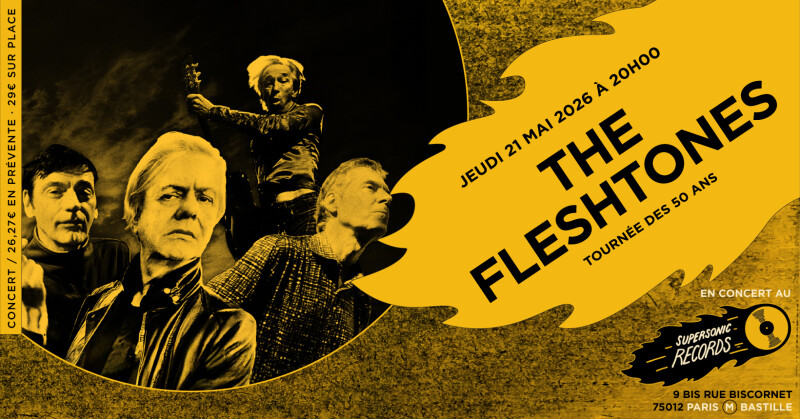 The Fleshtones en concert (côté Records)