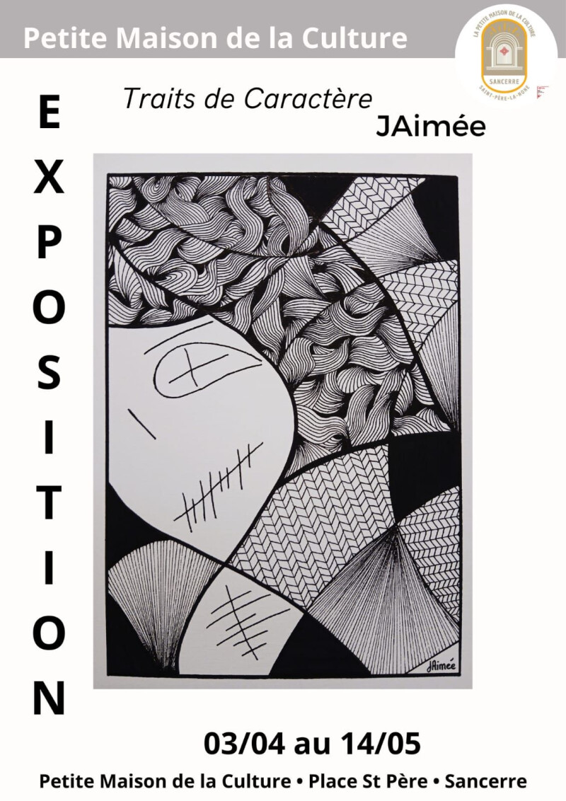 [Vernissage exposition]: Traits de caractère avec JAimée