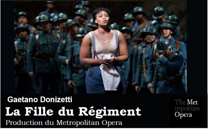 Metropolitan Opéra Live : La fille du Régiment