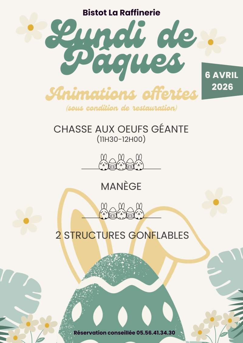 La Raffinerie fête Pâques