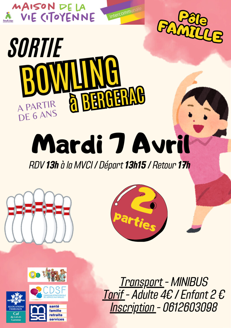 Sortie bowling à Bergerac