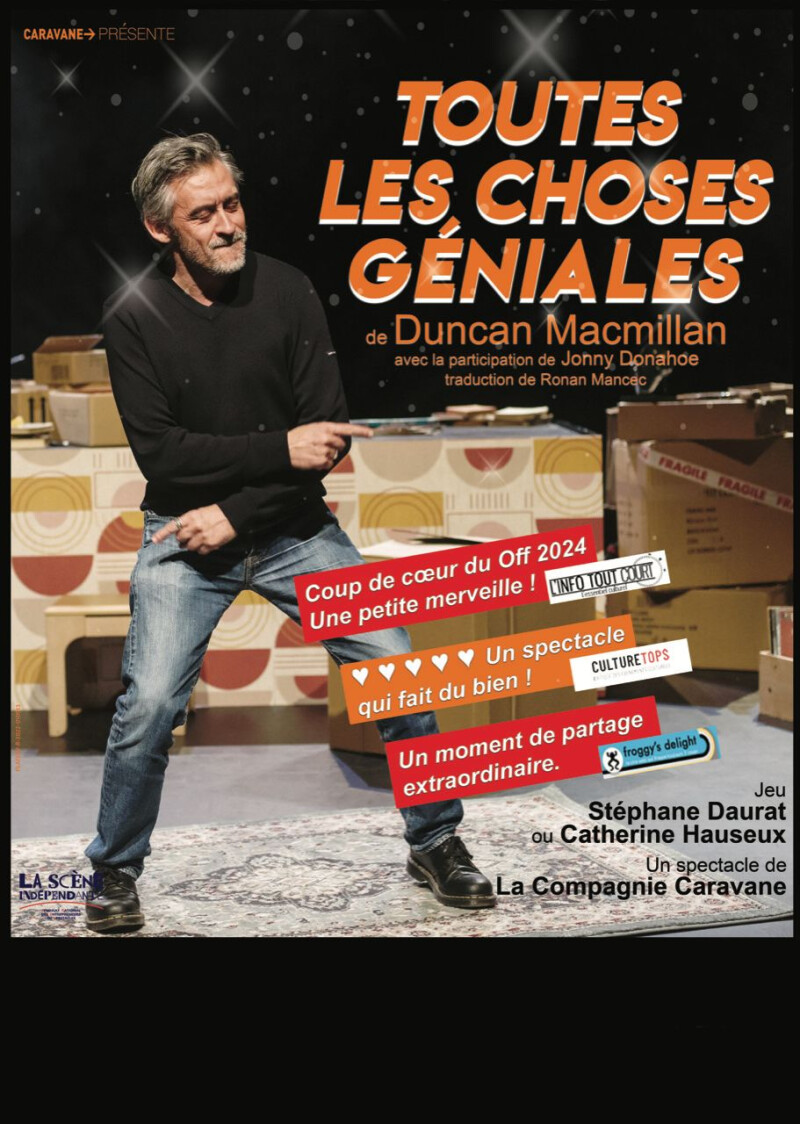 Théâtre "toutes les choses géniales"