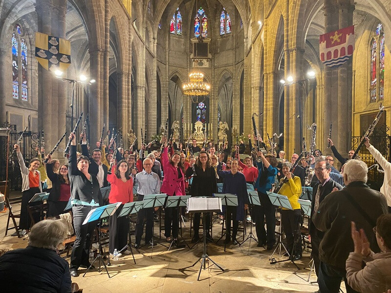 Concert choeur de clarinettes de Garonne
