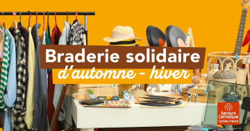 Braderie solidaire d’automne