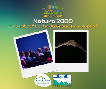 SEMAINE DE LA BIODIVERSITÉ - Ciné Débat "L’écho du Grand Rhinolophe" avec Natura 2000