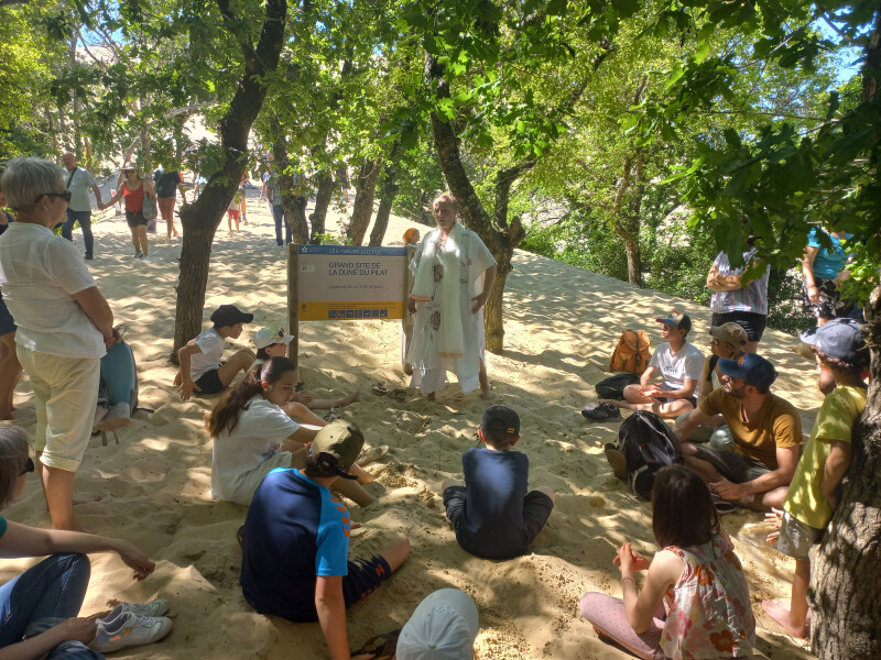 Balade contée en famille à la Dune du Pilat