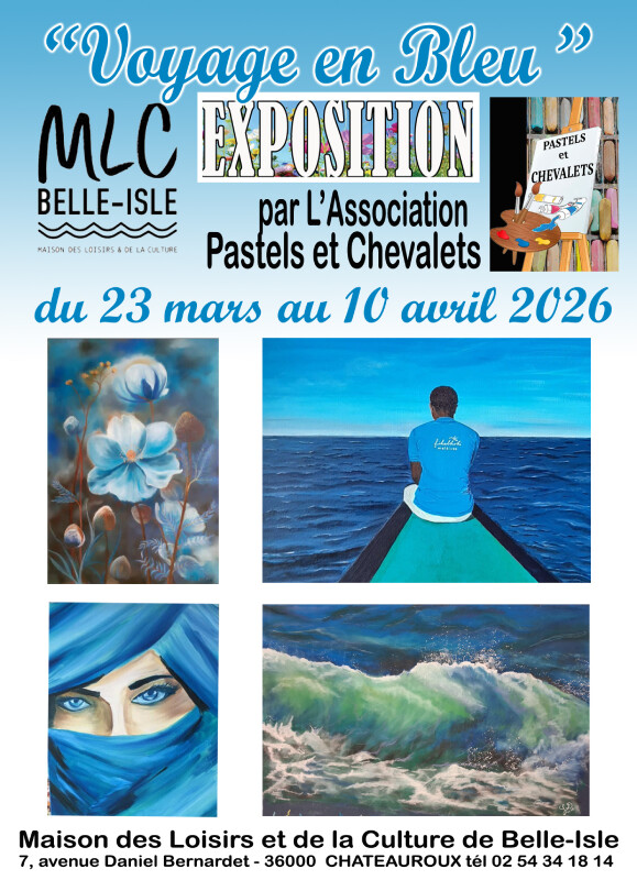 Exposition "Voyage en bleu"
