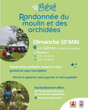Randonnée du moulin et des orchidées