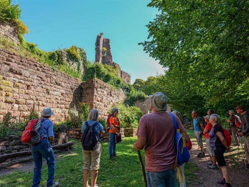 Sentiers Plaisir : le château de Guirbaden, quand les murs reprennent vie...