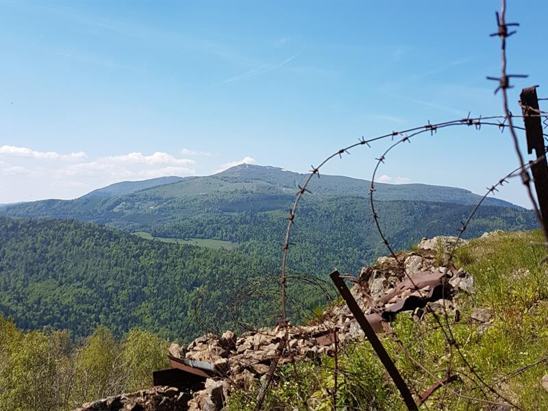 Visite guidée du champ de bataille du Hartmannswillerkopf, boucle 1