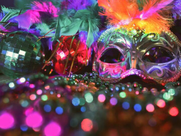 Bal du carnaval avec election du trio royal