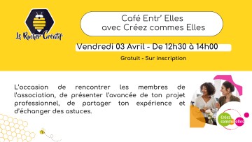 Café Entr'Elles avec Créez Comme Elles