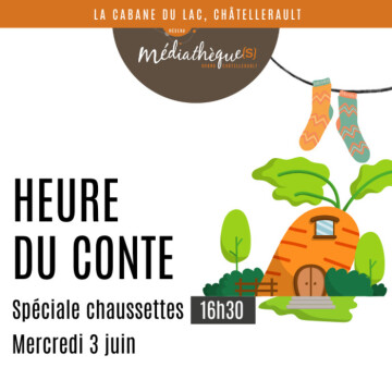 Dans la cabane on raconte...Spéciale chaussettes