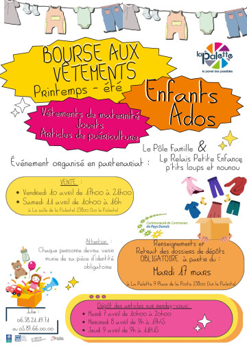 Bourse aux vêtements