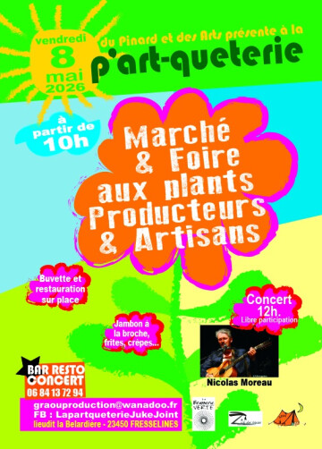 Foire aux plants, marché artisanal, marché de producteurs